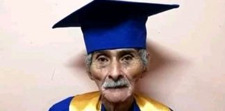 Idoso conseguiu formar-se no ensino médio aos 90 anos