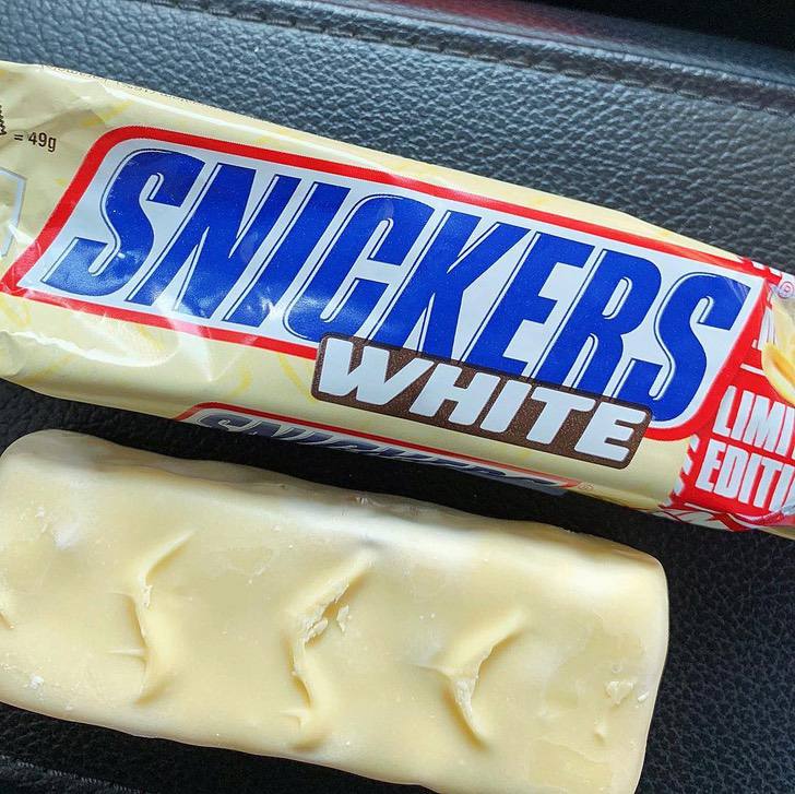 inspiringlife.pt - Snickers confirma o regresso da sua edição de chocolate branco até 2020