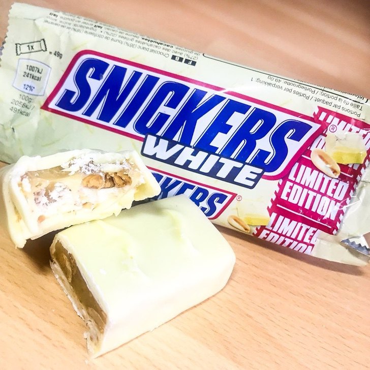 inspiringlife.pt - Snickers confirma o regresso da sua edição de chocolate branco até 2020