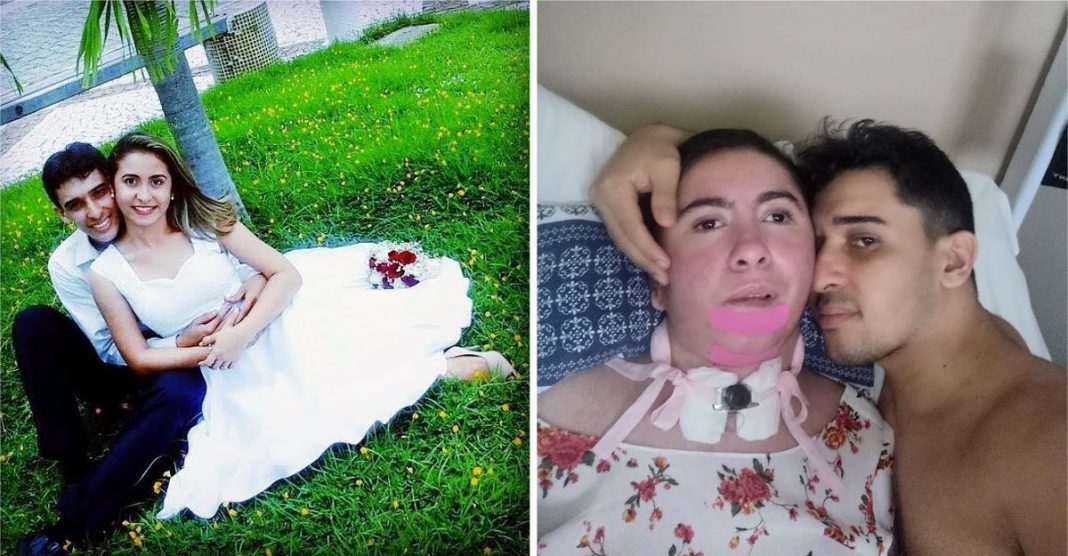 Marido dedica a sua vida a cuidar da esposa que foi deixada em estado vegetal