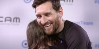 Messi deu o dom da visão a um menino cego