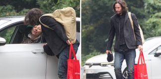 Keanu Reeves pede boleia à noiva e “pagou” com beijo