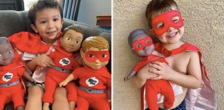 Mãe supera preconceitos criando uma linha de bonecos para meninos