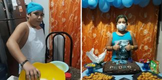 Menino festejou os seus 10 anos sozinho em casa devido à pandemia