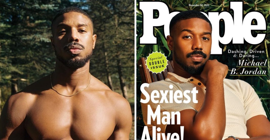 Michael B. Jordan apareceu na revista People como o homem mais sexy de 2020