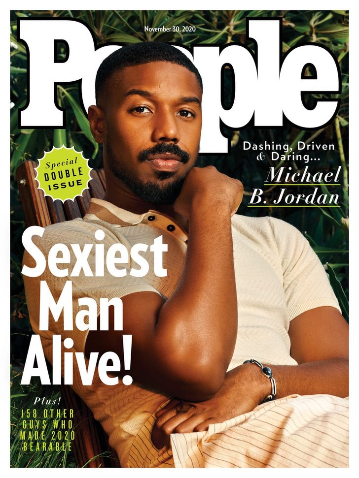 inspiringlife.pt - Michael B. Jordan apareceu na revista People como o homem mais sexy de 2020