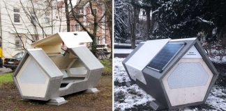 Cidade alemã instala cápsulas de calor nas ruas para moradores de rua