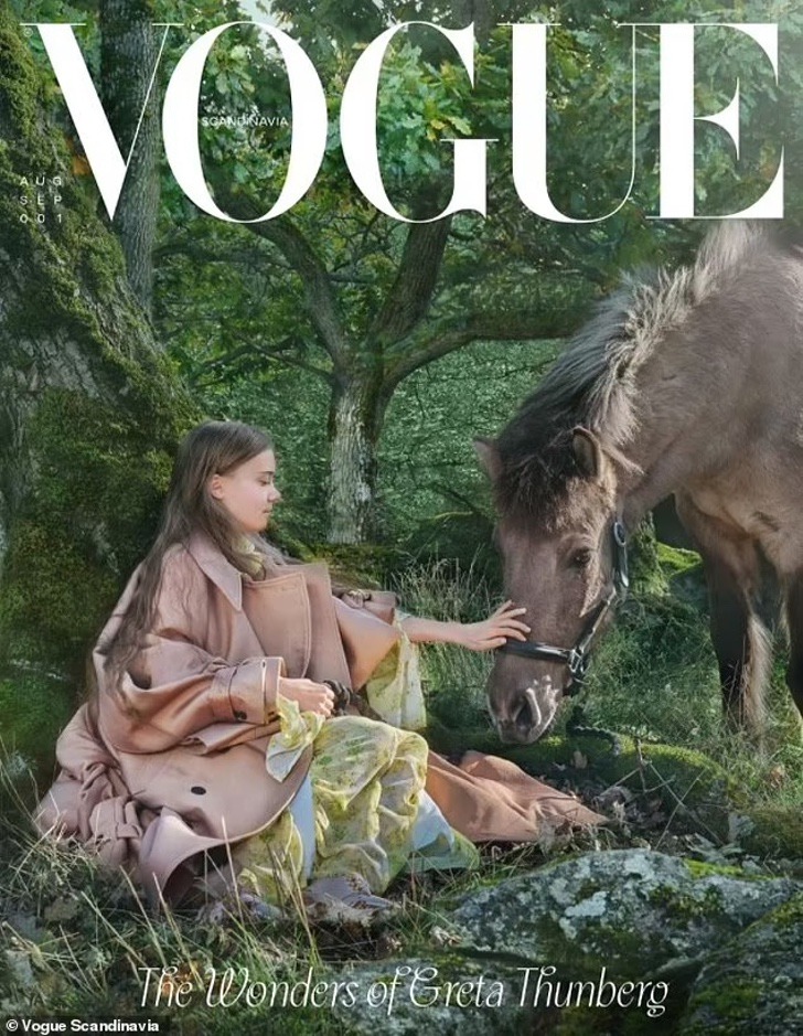 inspiringlife.pt - Greta foi capa da Vogue e criticou a indústria: "A moda contamina as pessoas"